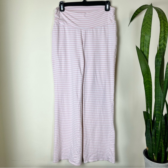 Motherhood Maternity Sleep Pink Striped Pajama Pants - Small - Picture 4 of 10